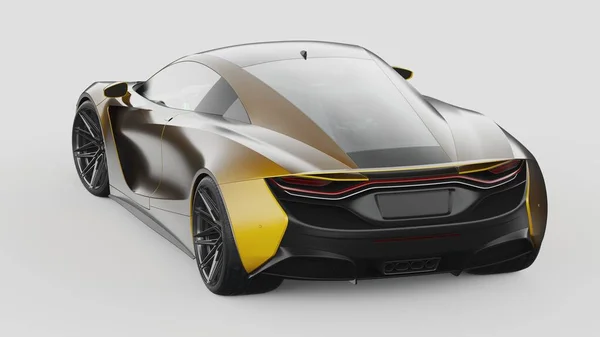 Rendu Concept Car Générique Sans Marque — Photo