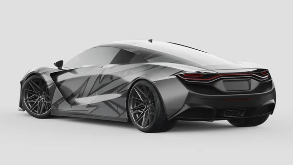 Rendu Concept Car Générique Sans Marque — Photo