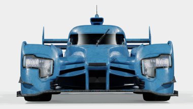 Markasız, jenerik bir yarış arabasının 3 boyutlu çizimi