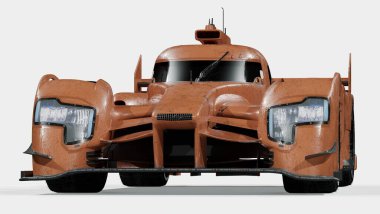 Markasız, jenerik bir yarış arabasının 3 boyutlu çizimi