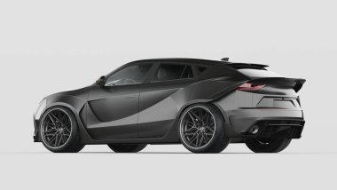 Markasız bir SUV 'un 3 boyutlu görüntülemesi