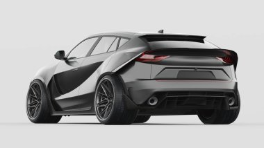 Markasız bir SUV 'un 3 boyutlu görüntülemesi