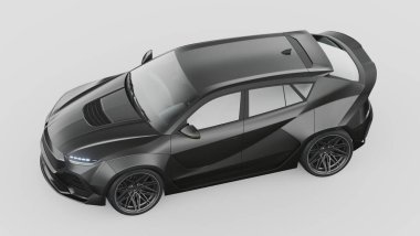 Markasız bir SUV 'un 3 boyutlu görüntülemesi