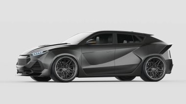 Markasız bir SUV 'un 3 boyutlu görüntülemesi