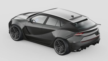 Markasız bir SUV 'un 3 boyutlu görüntülemesi