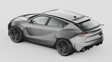 Markasız bir SUV 'un 3 boyutlu görüntülemesi