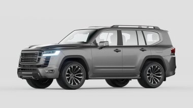 Markasız bir SUV 'un 3 boyutlu görüntülemesi
