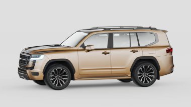 Markasız bir SUV 'un 3 boyutlu görüntülemesi