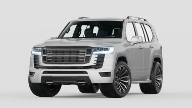 Markasız bir SUV 'un 3 boyutlu görüntülemesi