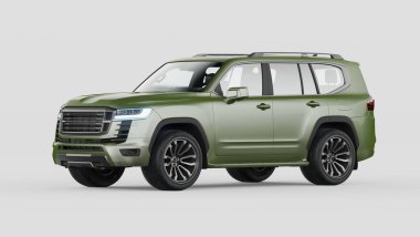 Markasız bir SUV 'un 3 boyutlu görüntülemesi