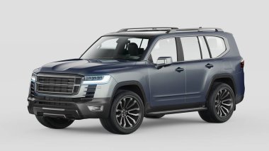 Markasız bir SUV 'un 3 boyutlu görüntülemesi