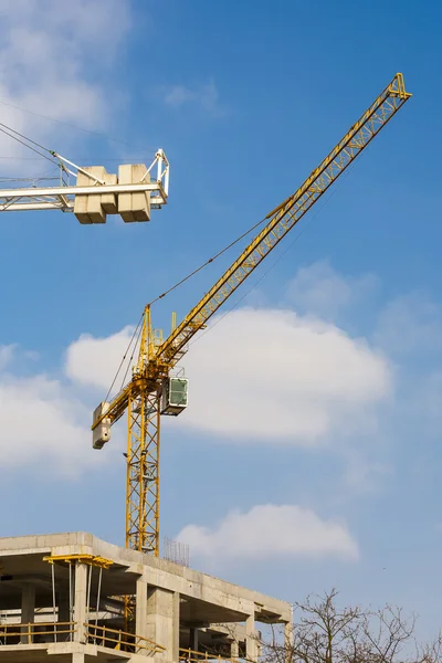 Construction cranes. — Stock Photo, Image