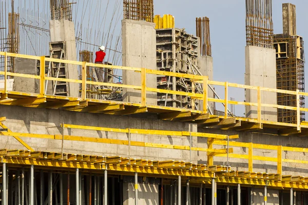 Modern high-tech construction site. — Stock Photo, Image