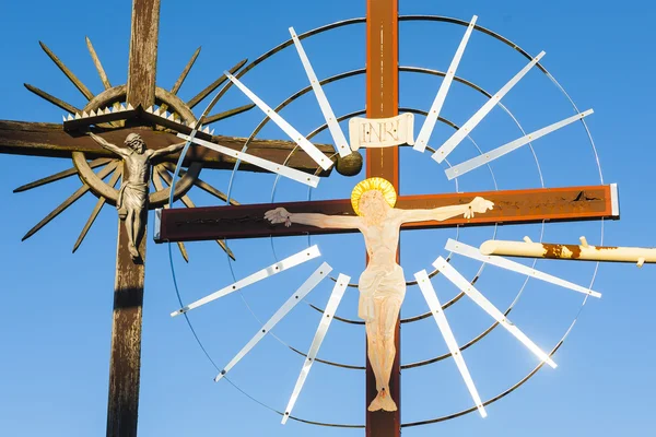 Votivo cruza el símbolo de la Pascua . — Foto de Stock