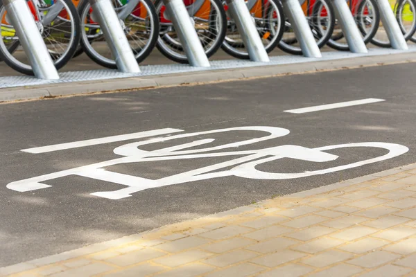 Rent a bike. — Stock Photo, Image