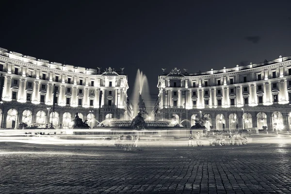 Roma, piazza della Repubblica — Fotografia de Stock