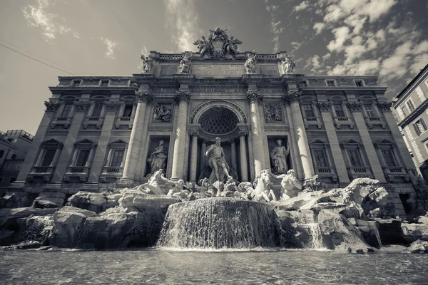 Фонтан Треві, Fontana di Trevi в Римі Ліцензійні Стокові Фото