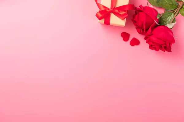 Wenskaart Concept Van Het Geven Van Cadeau Valentijnsdag Verjaardag Moederdag — Stockfoto