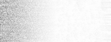 Siyah ve beyaz desenli rastgele yuvarlak şekilli soyut teknoloji arka planı.