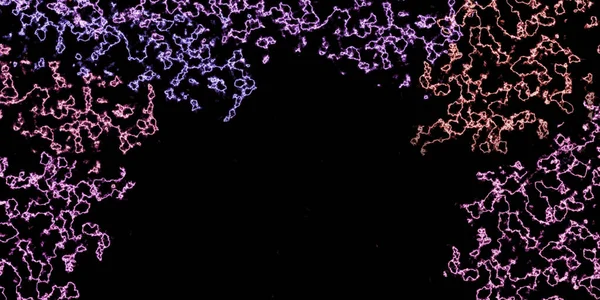 Siyah arkaplanda elektrik yıldırımı etkisi.