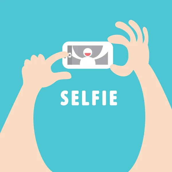 Selfie — Stockvector