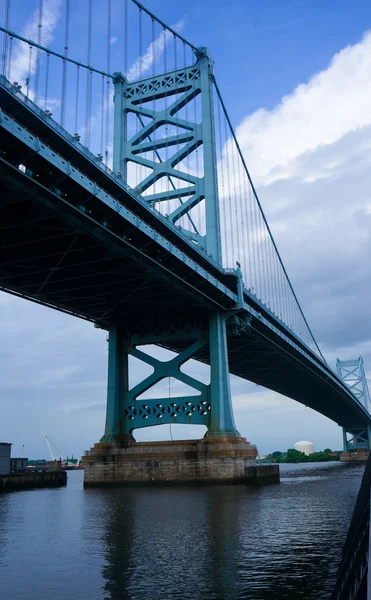 Ponte Benjamin Franklin. — Fotografia de Stock