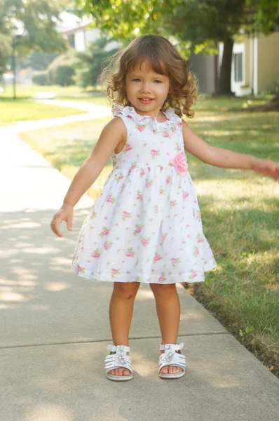 Bonito bebê menina — Fotografia de Stock