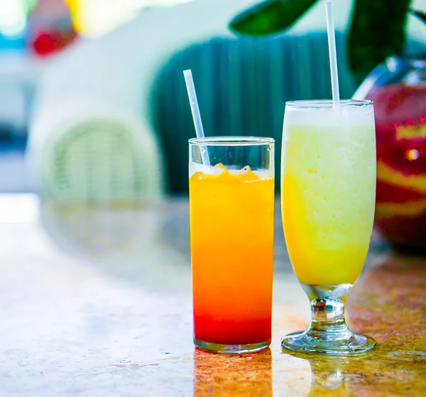 Bunte Cocktails — Stockfoto