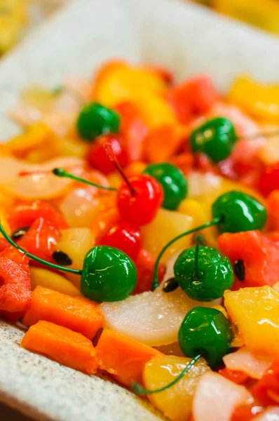 Fruitsalade Stockafbeelding