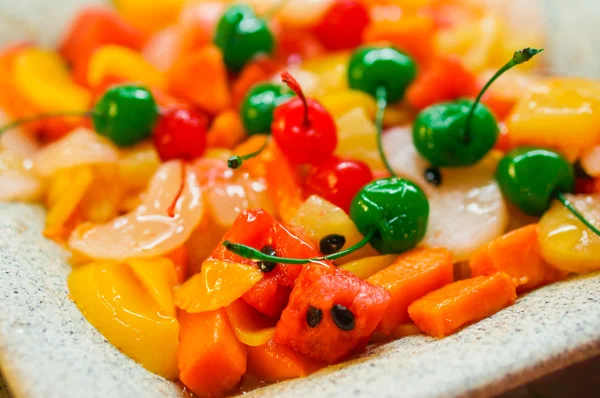 Fruitsalade Rechtenvrije Stockafbeeldingen