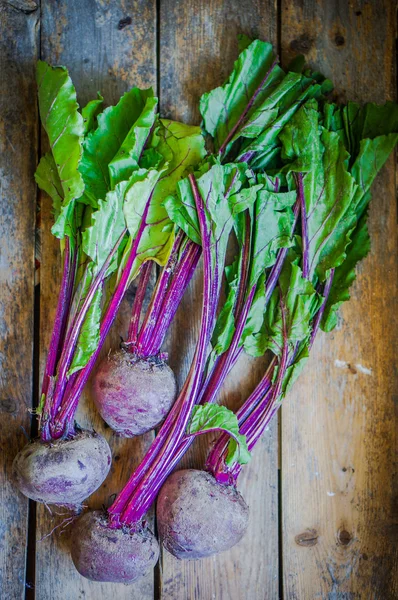 Beetroot on wooden background — Stock Photo, Image