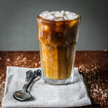 ahşap zemin buzlu kahve