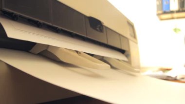 Yazıcı, plotter çizim yazdırır.