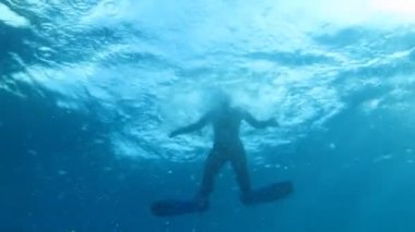 Ücretsiz diver (siluet), yat, deniz, güneş