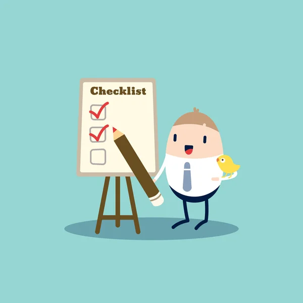 Checklist — Stock Vector