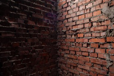 tuğla duvarın bir parçası
