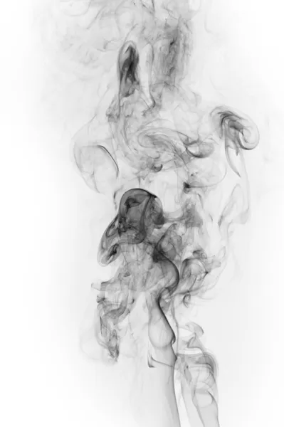 黑烟 — 图库照片