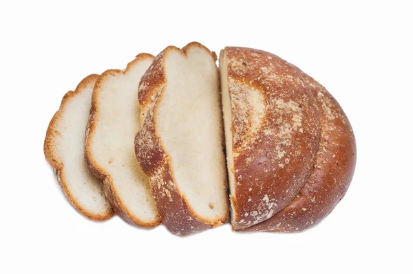 Sweet sliced bun — Stock Photo, Image