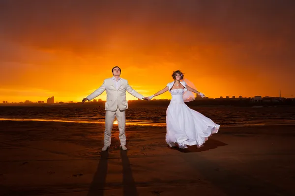 Bride and groom — Stock Photo, Image