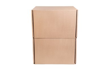 Karton kutular yığını