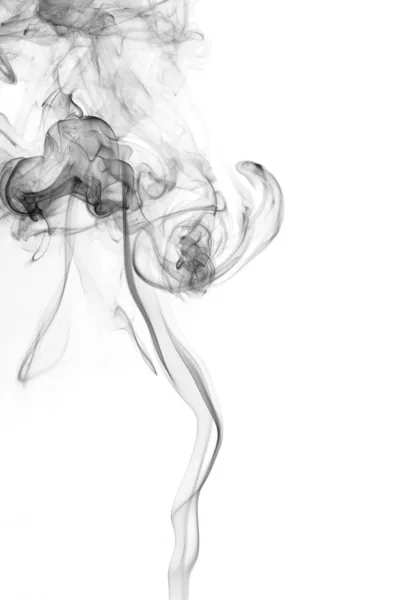 Svart rök — Stockfoto
