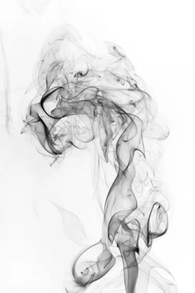 Αφηρημένη μαύρο καπνό — Φωτογραφία Αρχείου
