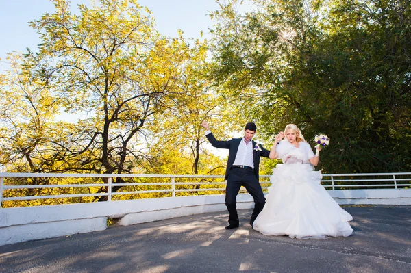 Bride and groom — Stock Photo, Image