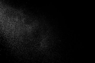 Siyah arkaplanda soyut su sıçramaları