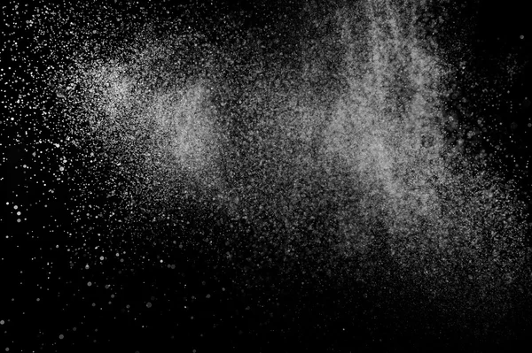 Abstract Splashes Water Black Background — Stock Photo, Image