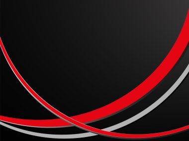 soyut kırmızı dalga