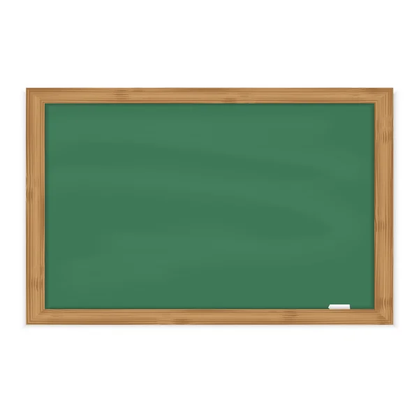 Green chalkboard — Stock Vector