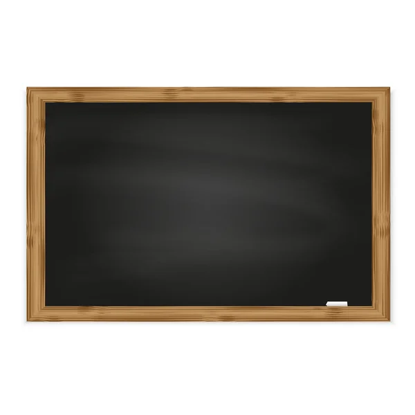 Black chalkboard — Stock Vector