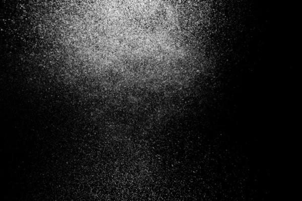 Абстрактные Брызги Воды Черном Фоне — стоковое фото