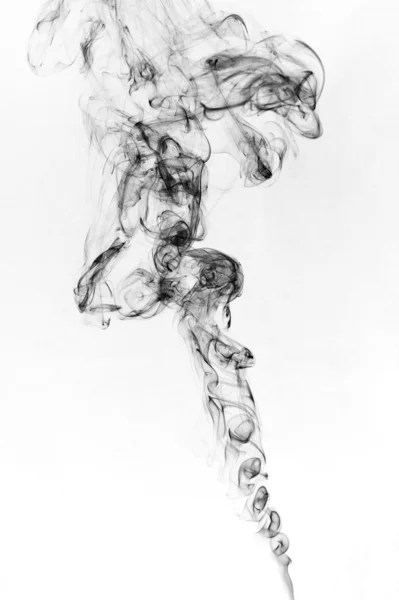 Abstract black smoke — Stock Photo, Image